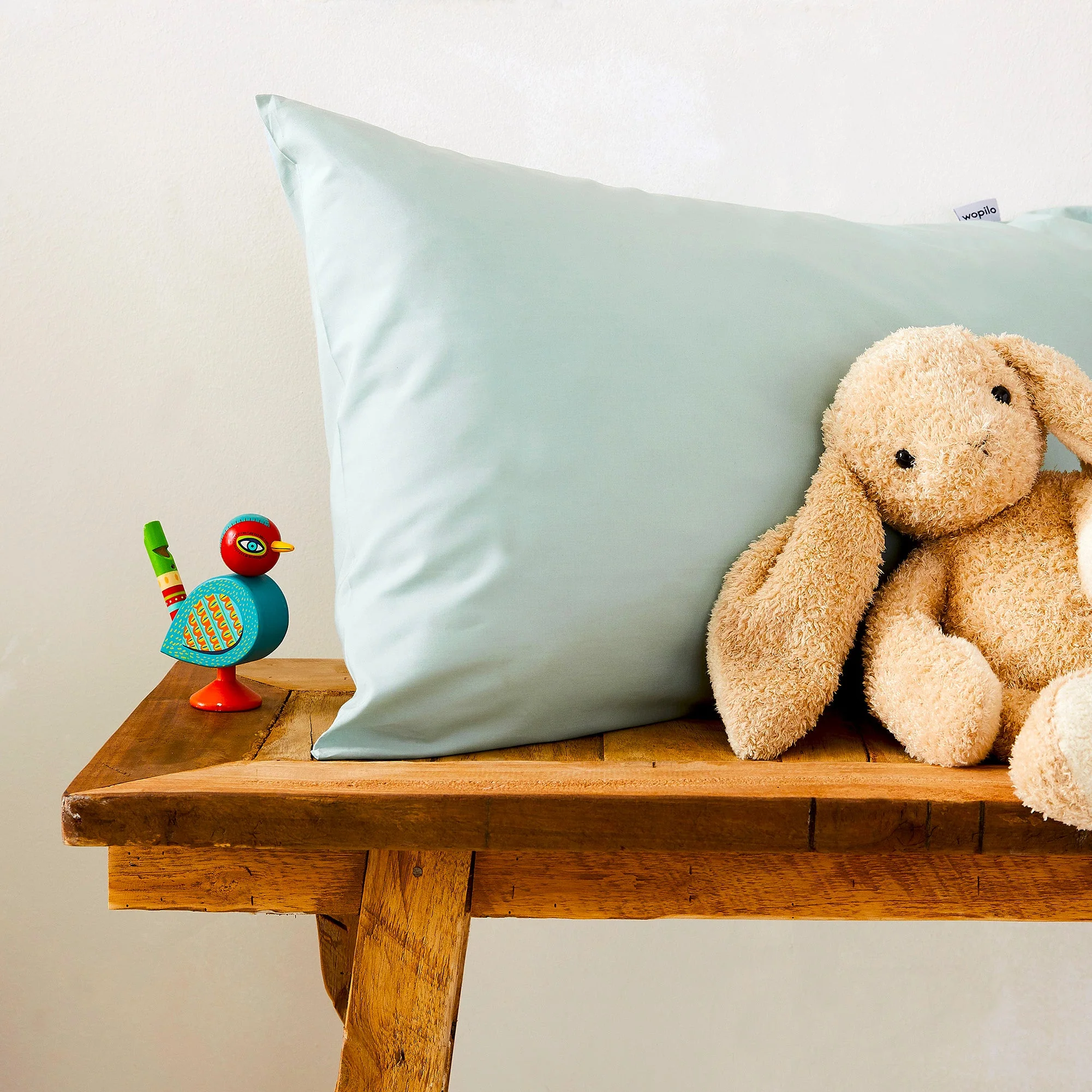 Linge de lit en percale de coton bio